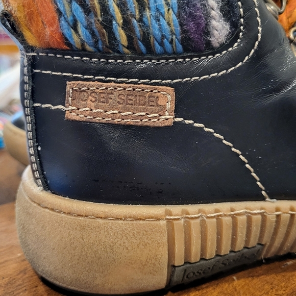 JOSEF SEIBEL Maren 06 Boots In Black Sz 39 - Picture 4 of 9